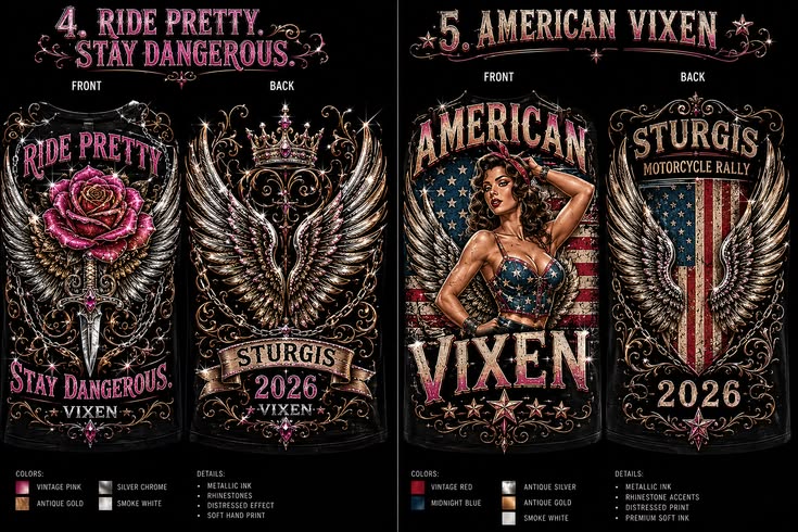 Ride Pretty. Stay Dangerous. — Sturgis 2026
