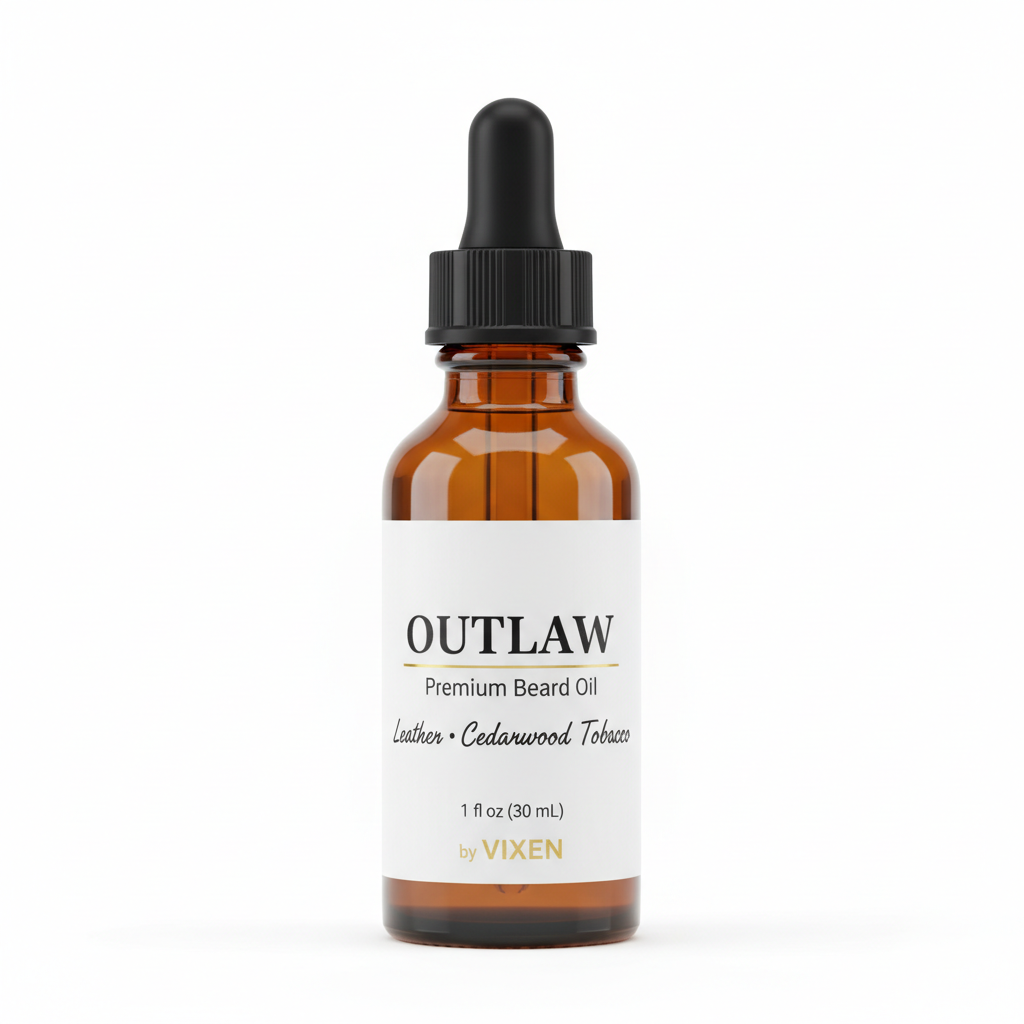 OUTLAW Beard Oil Label