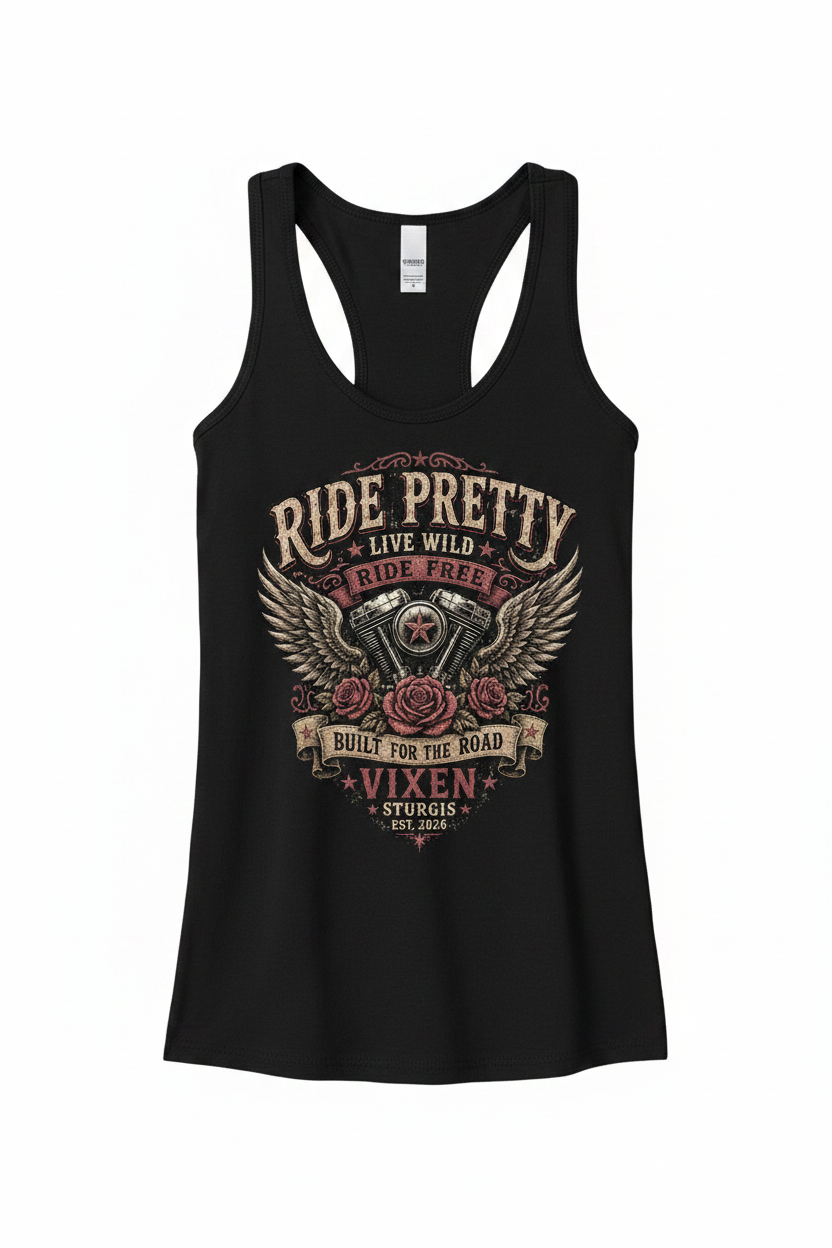 Ride Pretty Live Wild Tank